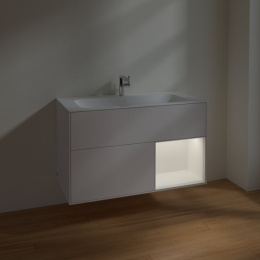 Villeroy Boch Finion F040MTMT Тумба под раковину 996х498 мм (white matt/white matt)