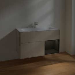 Villeroy Boch Finion F040PHHH Тумба под раковину 996х498 мм (glossy black/sand matt)