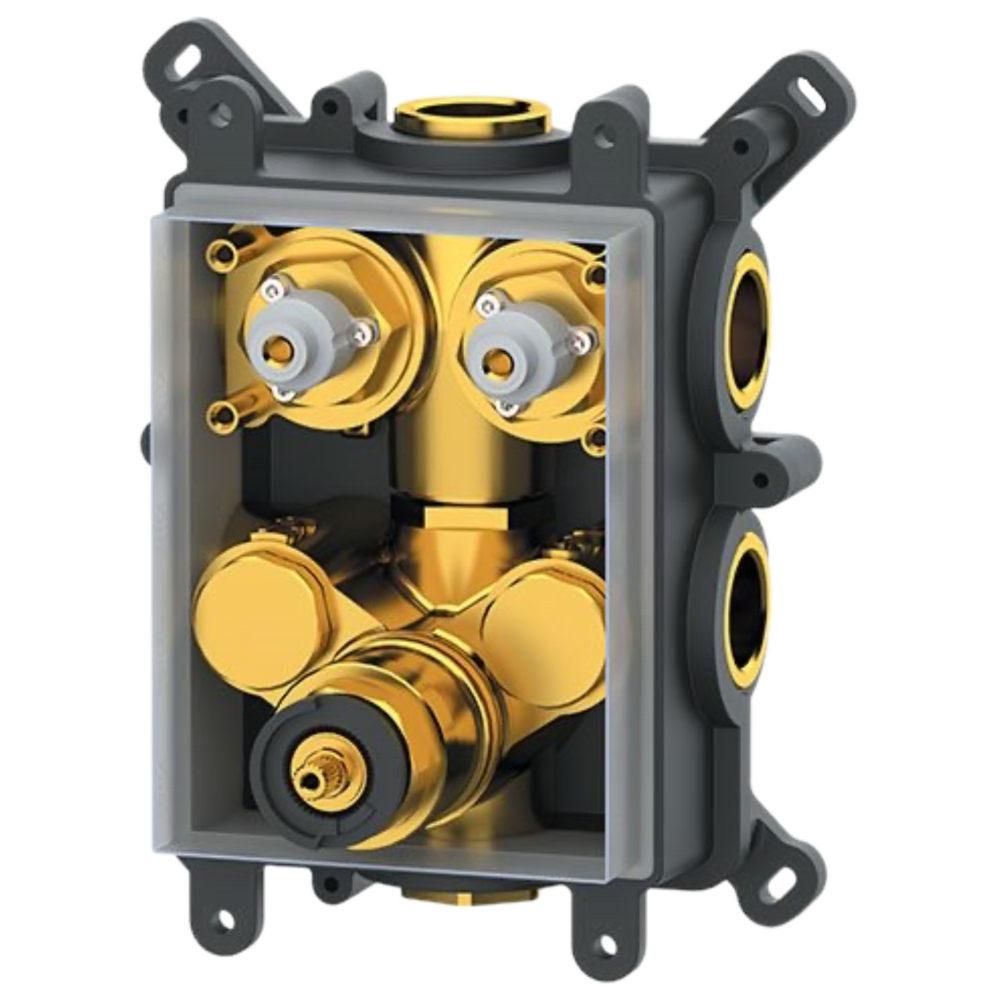 Фото Скрытая часть на 2 выхода Remer Thermobox RRBOX99D2