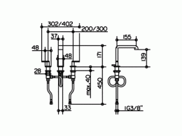Фото Смеситель для раковины Keuco Edition 300 53015010100, хром