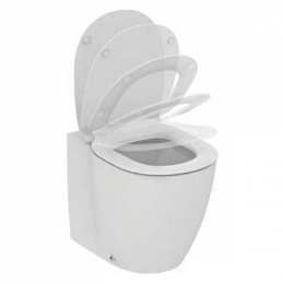 Фото Приставной унитаз-соло Ideal Standard Connect AquaBlade® E052401, безободковый, с крепежом TT0257919