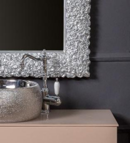 Зеркало ROSE серебро Armadi Art 547