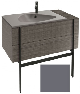 Тумба под раковину Jacob Delafon Nouvelle Vague 100 см, EB3031-G1F, с выступом, цвет - насыщенный се