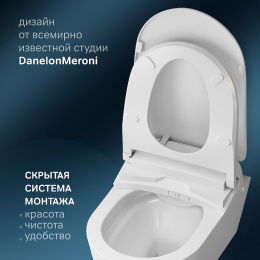 Унитаз подвесной Am.Pm Func (C8F1702SC) белый