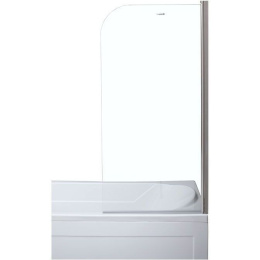 Шторка для ванны Aquanet SG-750, прозрачное стекло
