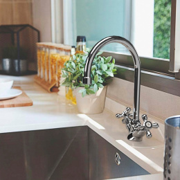 Фото Смеситель для кухни Paini Liberty 17CR572LMKM хром