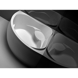 Акриловая ванна 150x150 Aquanet (00204003), Четверть круга, Гидромассаж: есть