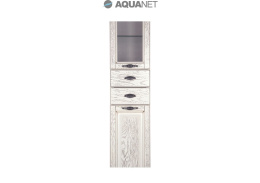 Шкаф-пенал Aquanet Тесса 35 жасмин/сандал фасад стекло