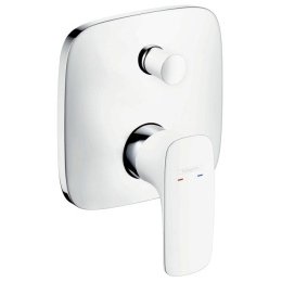 Смеситель для ванны Hansgrohe PuraVida (15445400) хром, белый