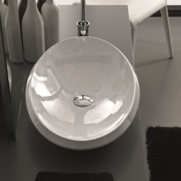 Раковина 70 см ArtCeram Oval (OVL001 01 00) белый