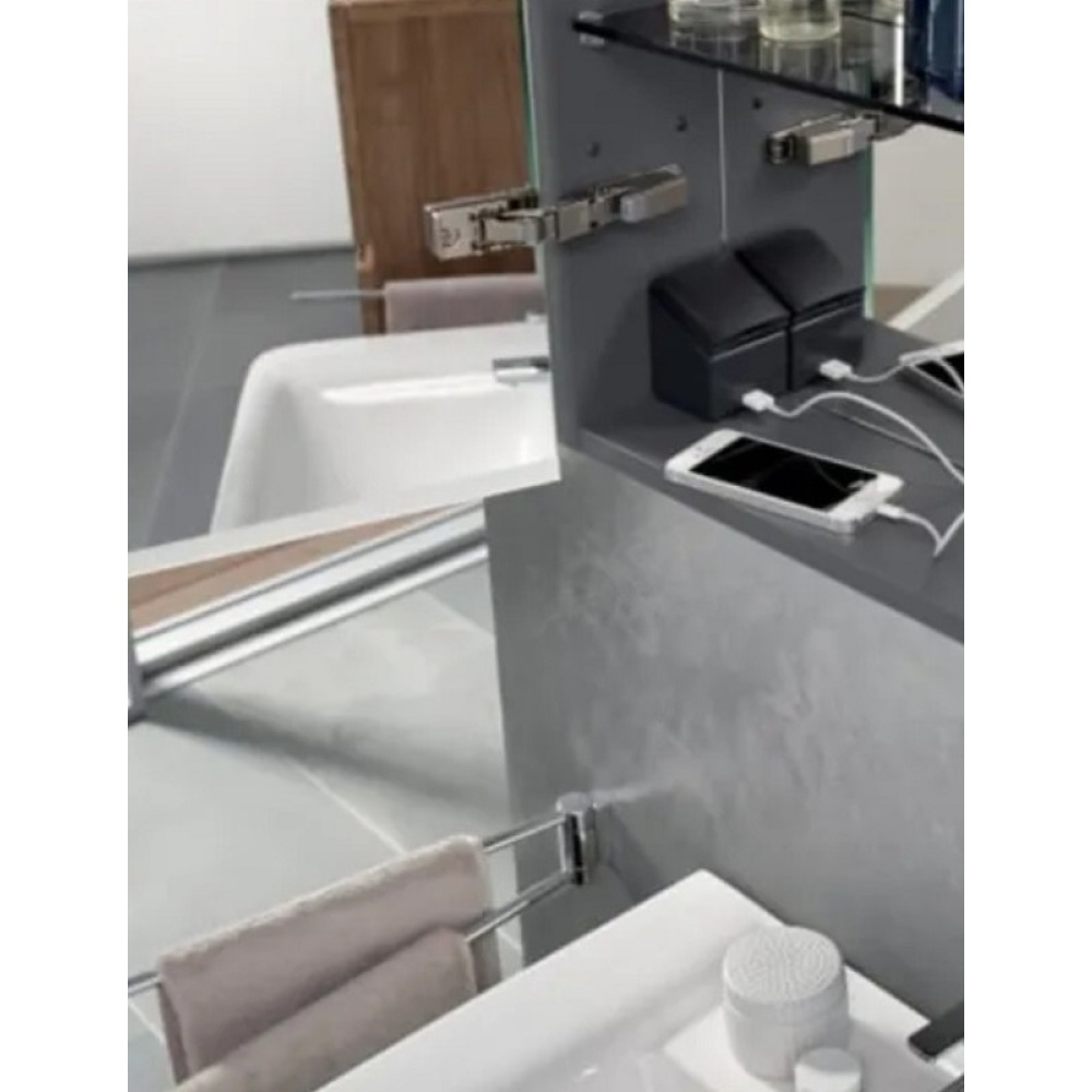 Geberit Option 500.592.00.1 Шкафчик зеркальный, 3 дверцы распашные