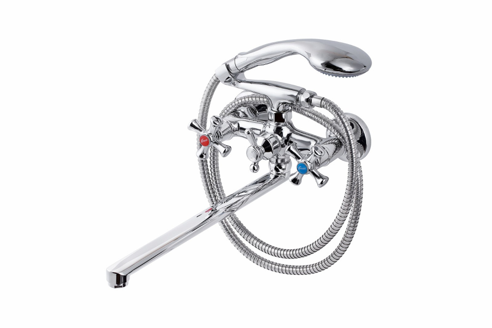 Фото Смеситель для ванны с душем FAUZT FZs-421-07 тип См-ВУДРНШлА