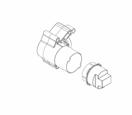 Внутренняя часть Almar Water Control Modular E134008 для вывода из стены ручного душа