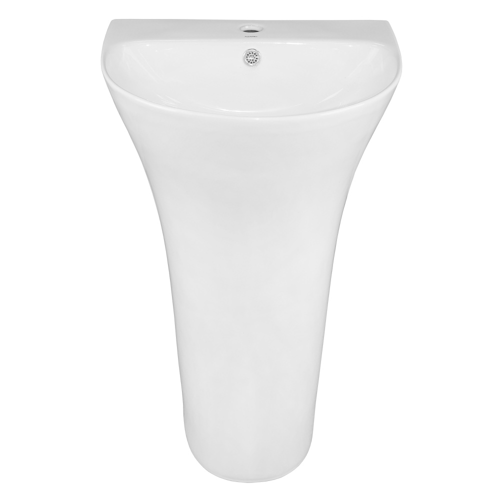 Фото Раковина напольная Azario FRETTA ROUND (AZ-307) Белый