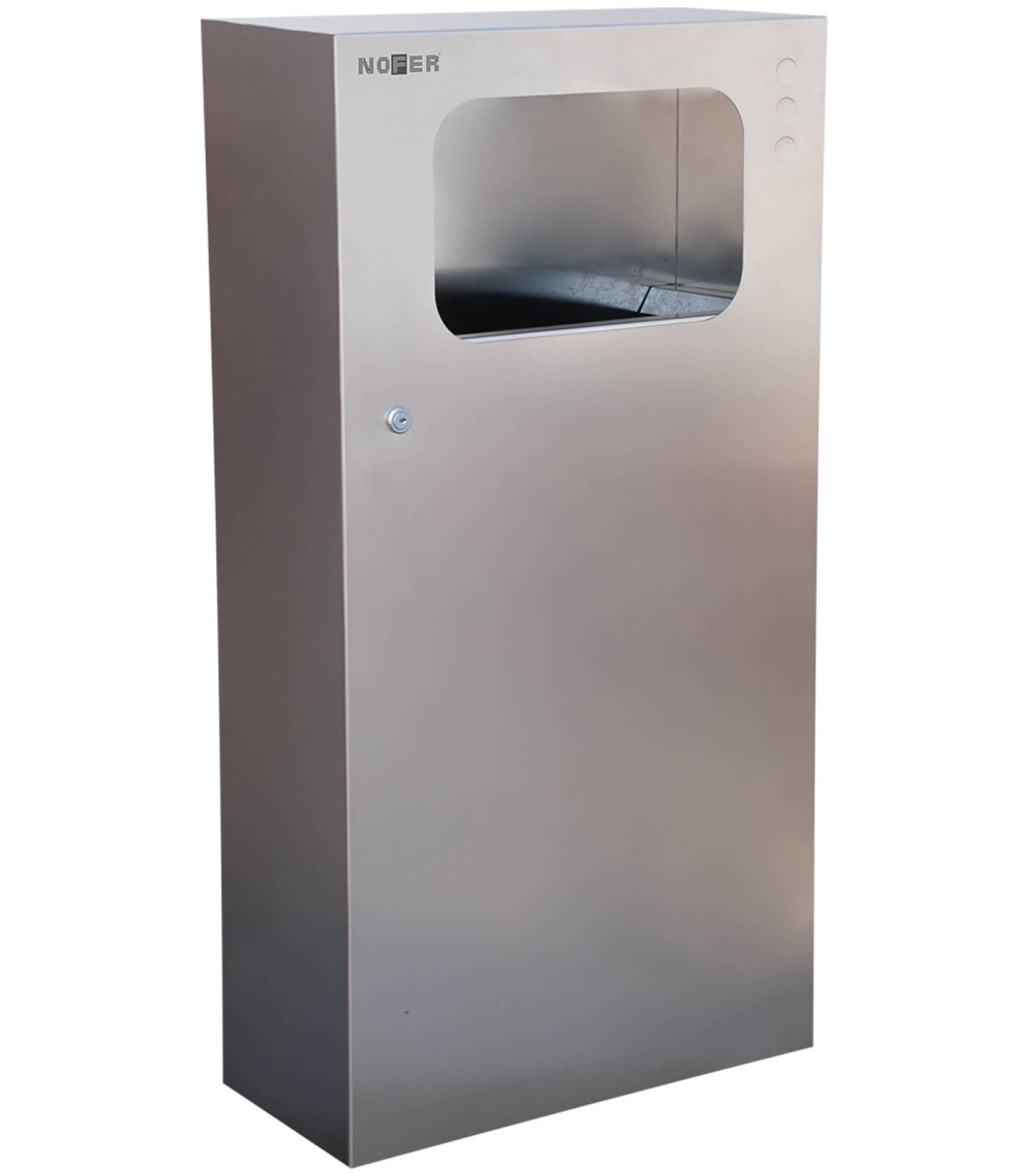 Фото Nofer 14105.S Настенный контейнер для мусора