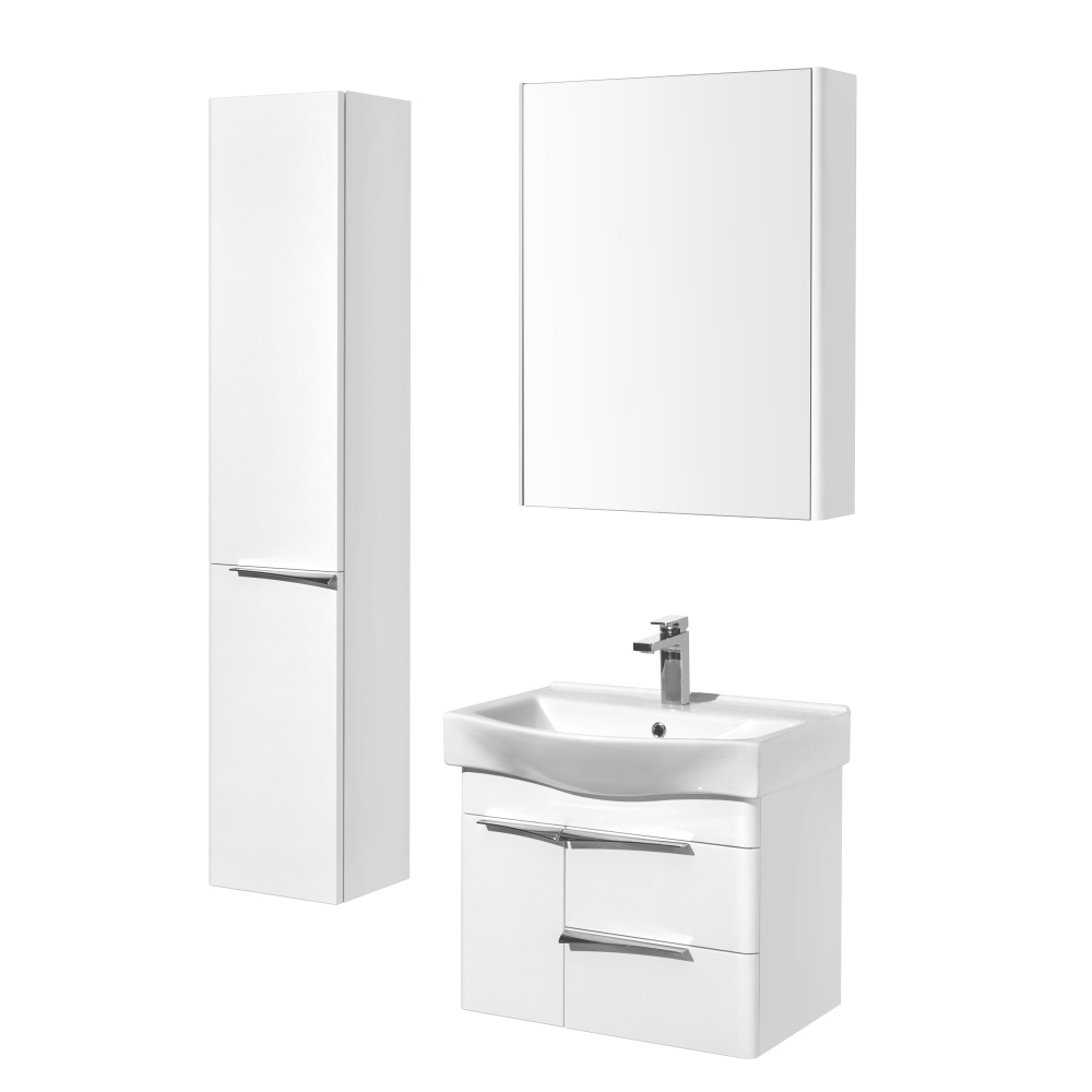 Фото Тумба под раковину Aquaton Беверли 65 белый 1A235301BV010