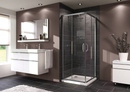 Душевой уголок Huppe X1 140103.069.321, 90 х 90 х 190 см, стекло прозрачное