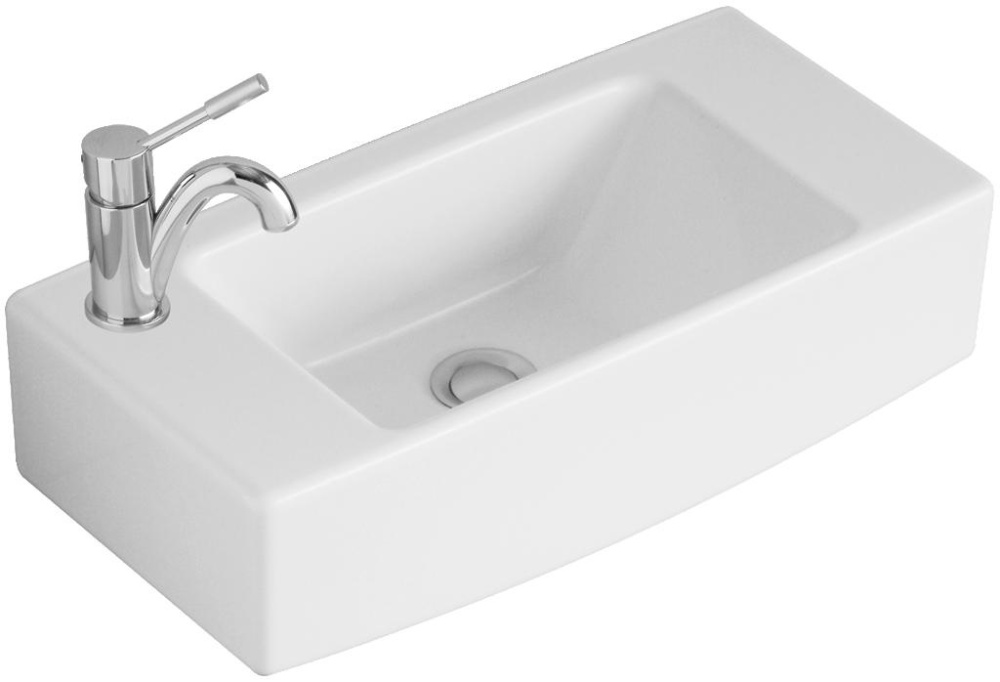 Фото Раковина компактная 711353R2 VILLEROY&BOCH Pure Basic, 525х250 мм