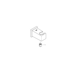 Душевой комплект для ванной GROHE Eurocube (25239000) хром