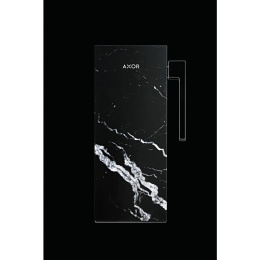 Панель для смесителя Axor MyEdition 47914000, 24.5 см, черный мрамор
