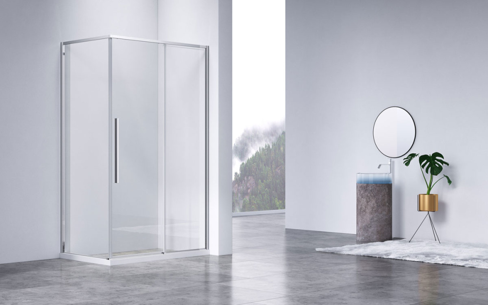 Душевой уголок Vincea Slim-N (VSR-4SN8010CL) хром