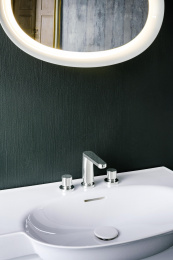 Раковина накладная Laufen The New Classic 8.1385.3.400.108.1 60 см, SaphirKeramik, 3 отверстия под с