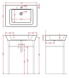 Фото Раковина 74 см ArtCeram Jazz (JZL007 01 00) белый