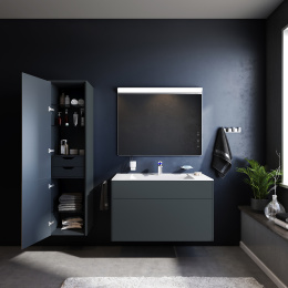 Фото Шкаф-колонна Am.Pm Inspire 2.0 (M50ACHX0406GM) графит матовый