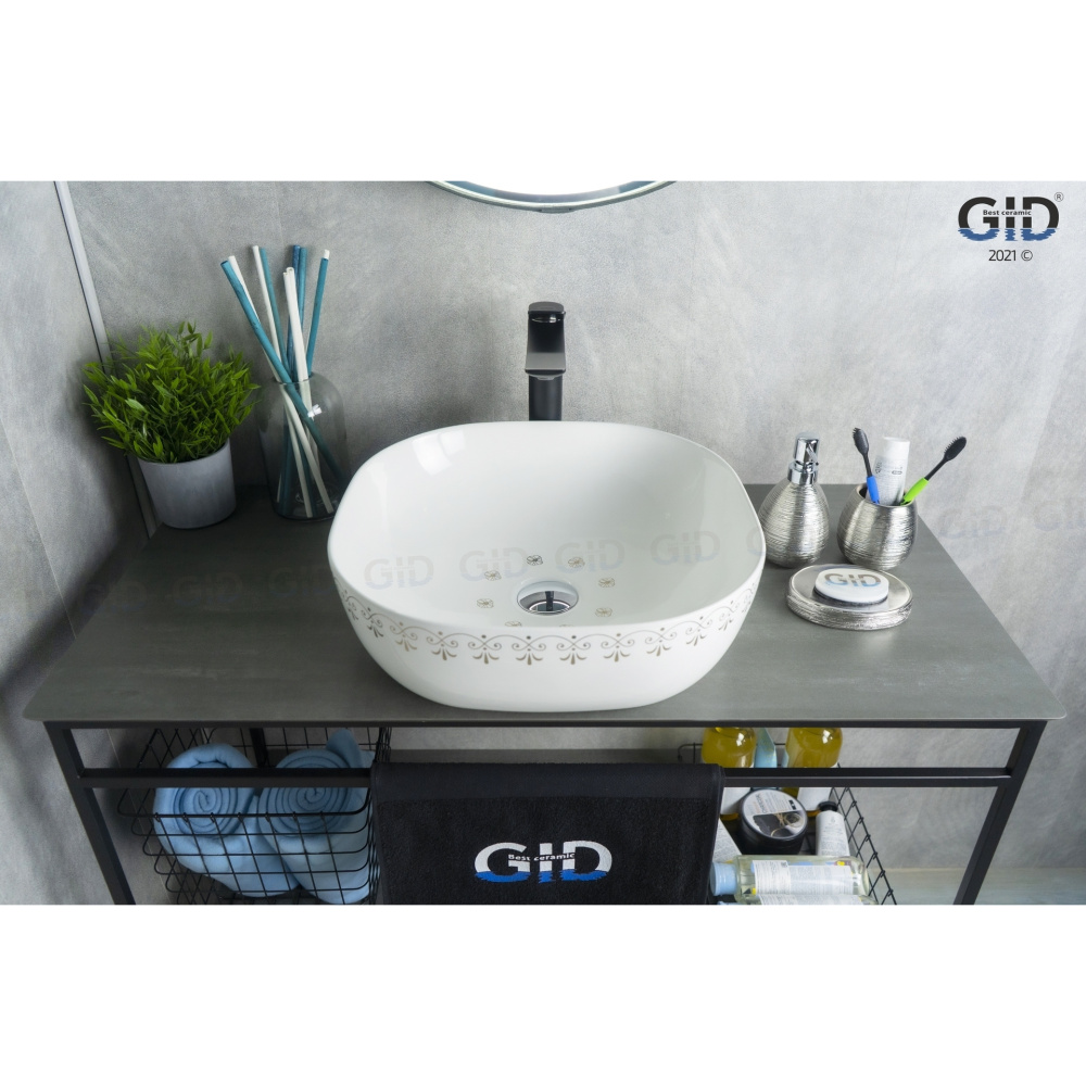 Раковина накладная Gid Nc440
