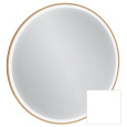 Зеркало Jacob Delafon Odeon Rive Gauche EB1290-F30, 90 см, с подсветкой, лакированная рама белый сат