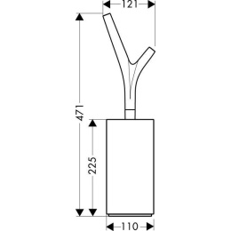 Ершик для унитаза 42235000 Hansgrohe Axor Massaud