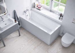 Акриловая ванна 160x80 Excellent (WAEX.WAV160.80WH), прямоугольная