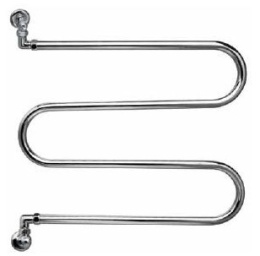 Фото Полотенцесушитель водяной Margaroli Vento (Венто) 403 403CR, высота 38 см, ширина 46.5 см