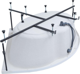 Фото Акриловая ванна 160x160 Aquanet Santiago (00205545) Белый