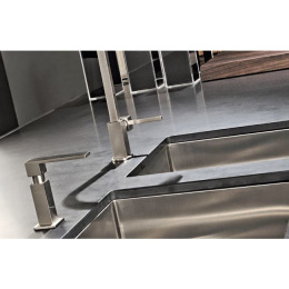 Дозатор для жидкого мыла Gessi Rettangolo (29653#149) нержавеющая сталь