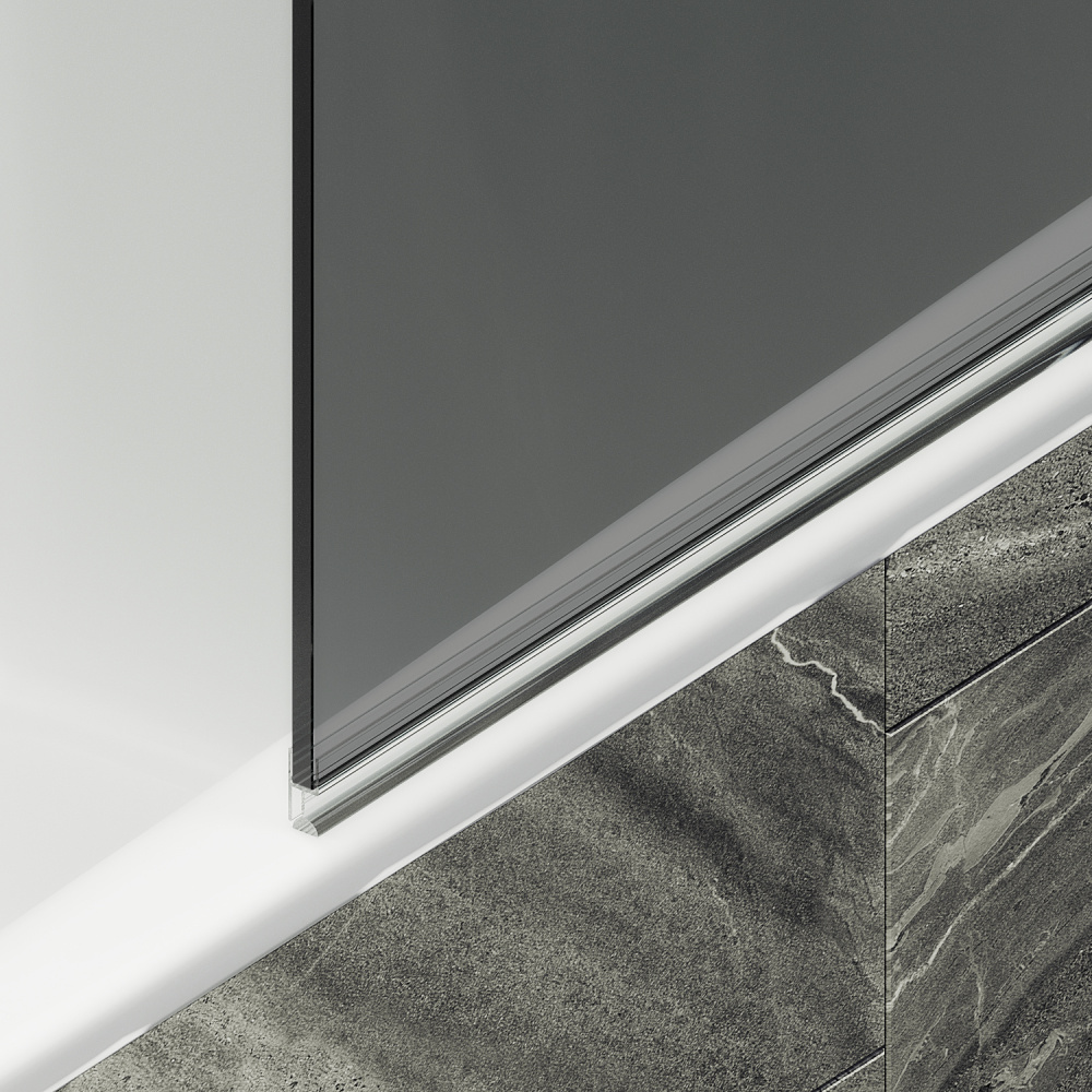 Шторка на ванну Maybah Glass MGV-603-1 поворотная на монопетле
