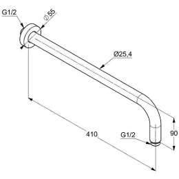 Душевая система Kludi Bozz 386585376 Белая матовая