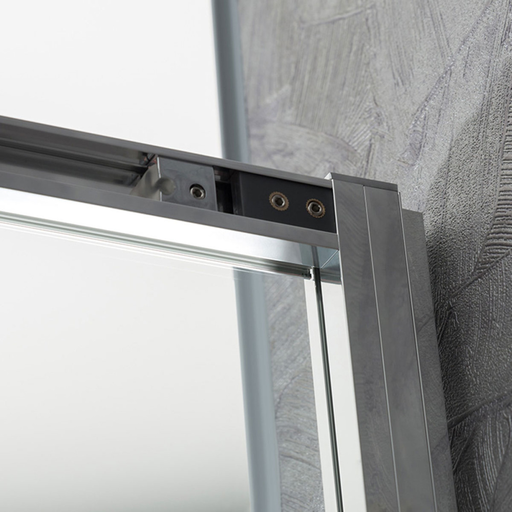 Душевой уголок Vincea Slim-U (VSS-2SU8010CLB) черный