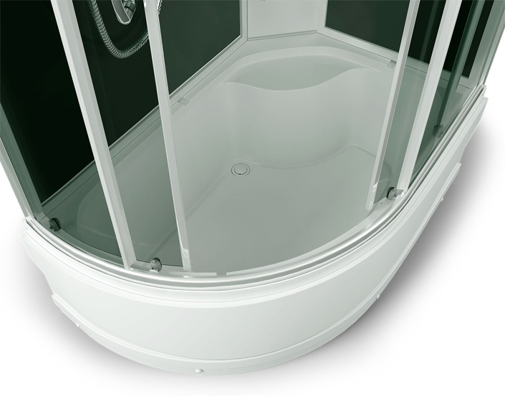 Душевая кабина 120x80x215 Erlit (ER4512TPR-C4-RUS) , Поддон высокий