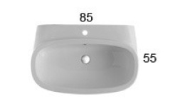 Фото Раковина Globo Olivia (OL085.BI)