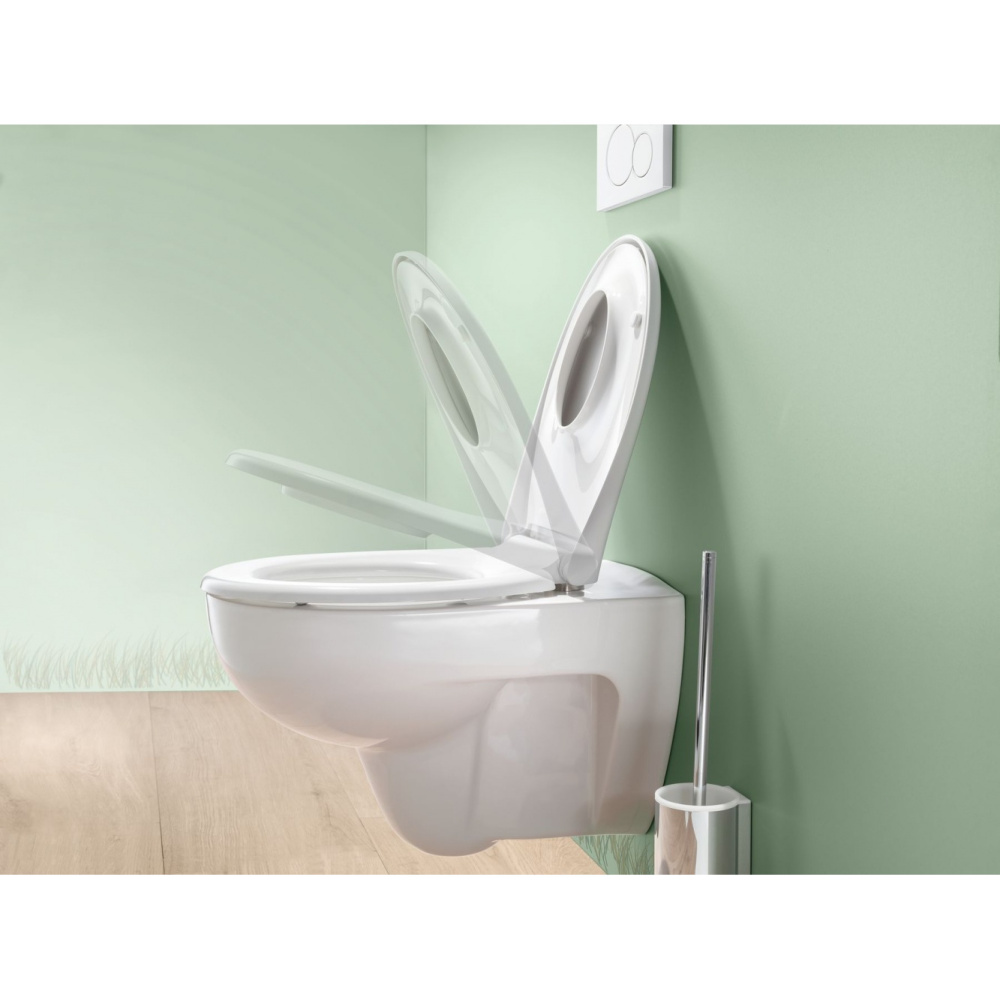 Geberit Renova 500.124.TC.R Комплект инсталляция и унитаз подвесной безободковый, цвет унитаза: белы