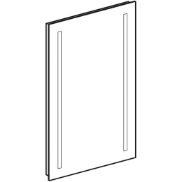 Geberit Option 500.580.00.1 Зеркало, с подсветкой