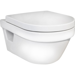 Инсталляция Am.Pm с безободковым унитазом Gustavsberg Hygienic Flush 5G84HR01, сиденье микролифт