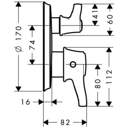 Фото Термостат Hansgrohe Ecostat (15753000)