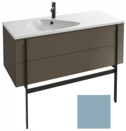 Тумба под раковину Jacob Delafon Nouvelle Vague 120 см, EB3035-M43, 2 ящика, цвет - аквамарин матовы