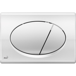 Инсталляция Alcaplast с унитазом Roca Dama Senso 346517000, сиденье микролифт клавиша хром