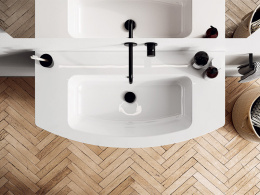 Фото Раковина на тумбу BERLONI BAGNO WAY ROUND LAVMOOINCXR002 101