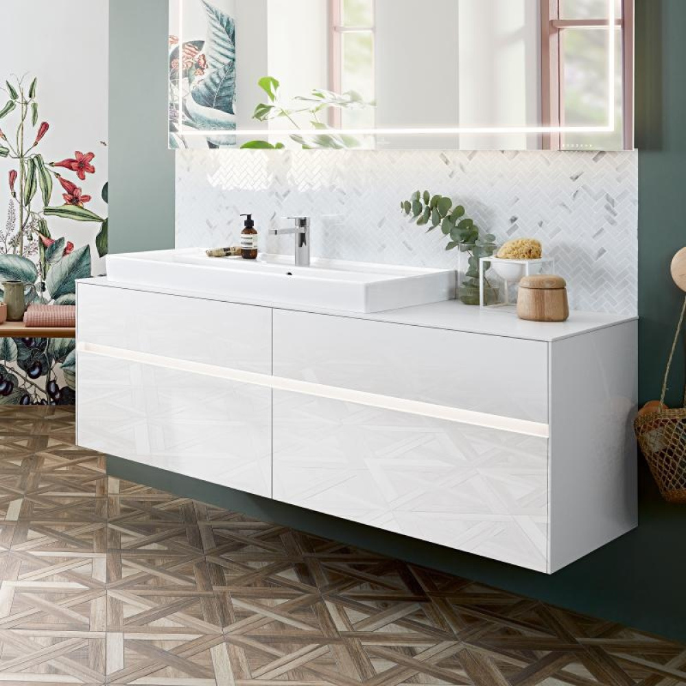 Villeroy Boch Collaro C029L0MS Тумба под раковину 1600х500 мм (White Matt)