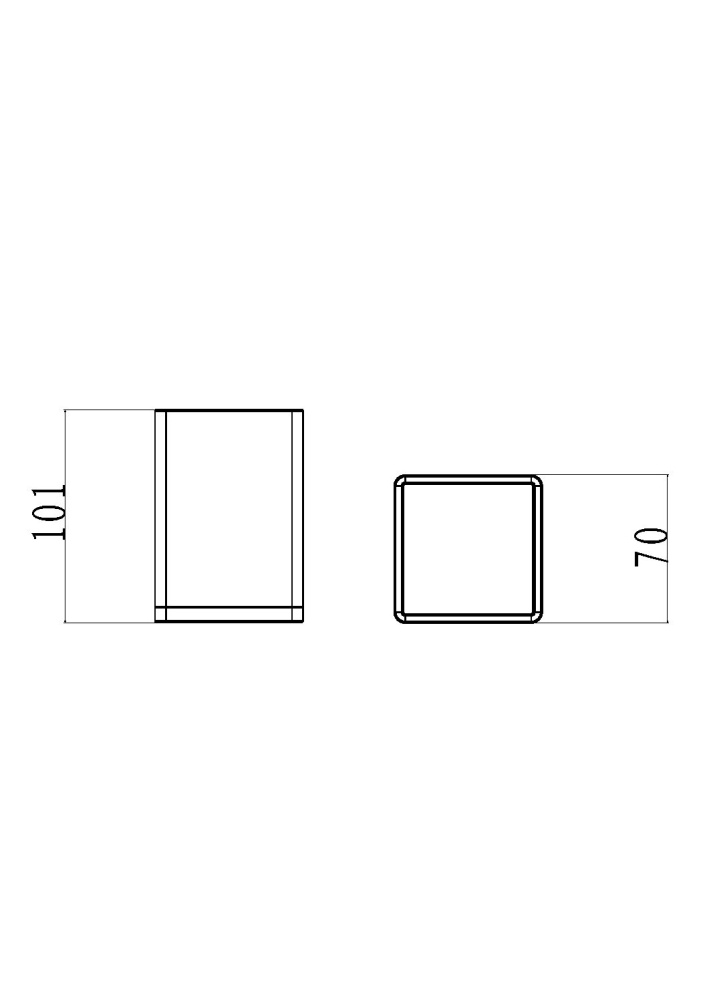 Фото Стакан Boheme (10961-B-CR) черный, хром