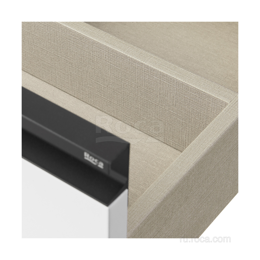 Фото Тумба под раковину Roca Domi (A857459806) белый глянцевый